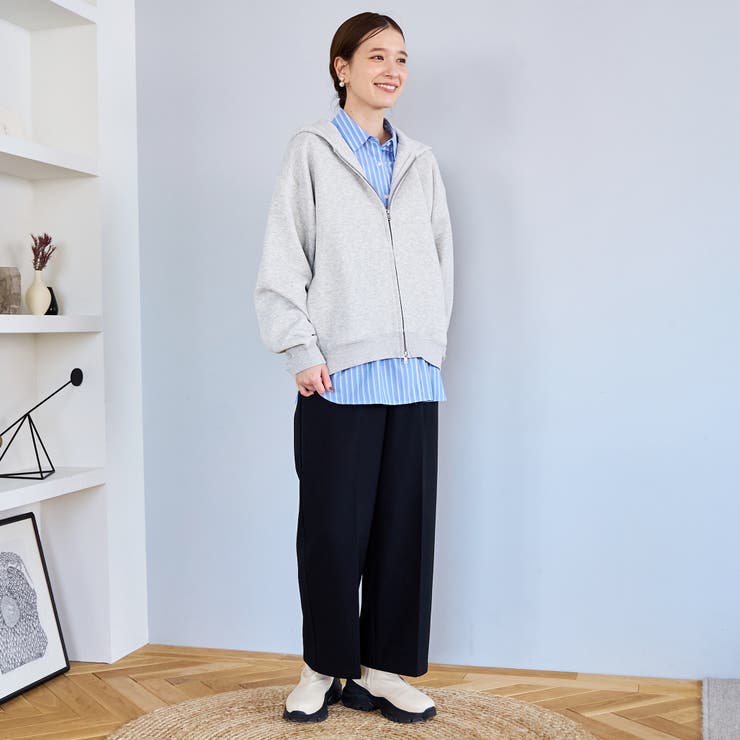 CVCダンボールジップパーカー | coen【women】 | 詳細画像17 