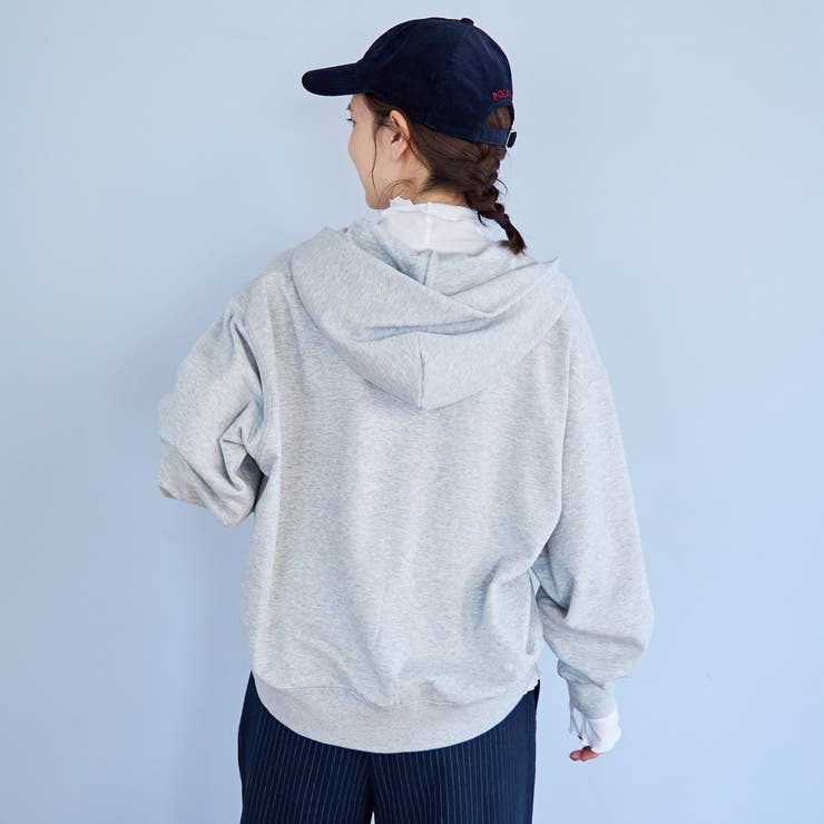 【POLO BCS（ポロ・ビーシーエス）別注】 裏毛ジップパーカー | coen【women】 | 詳細画像11 