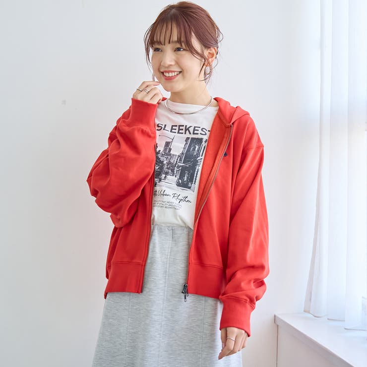 【POLO BCS（ポロ・ビーシーエス）別注】 裏毛ジップパーカー | coen【women】 | 詳細画像16 