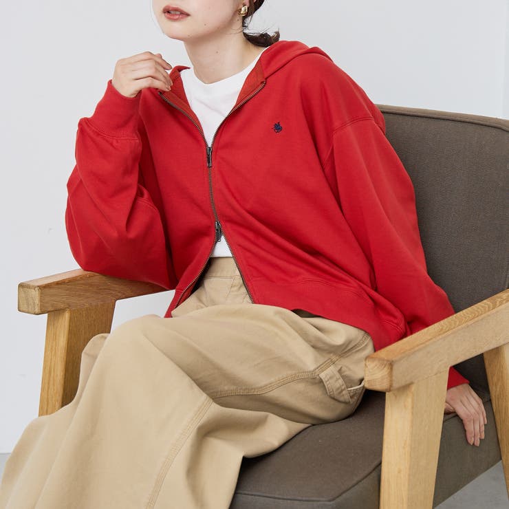 【POLO BCS（ポロ・ビーシーエス）別注】 裏毛ジップパーカー | coen【women】 | 詳細画像20 