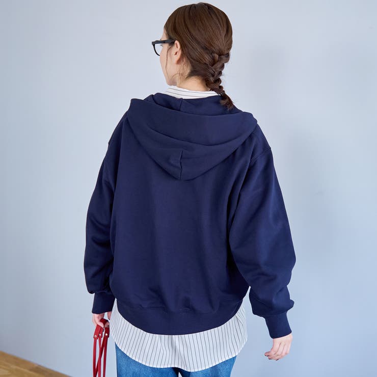 【POLO BCS（ポロ・ビーシーエス）別注】 裏毛ジップパーカー | coen【women】 | 詳細画像26 