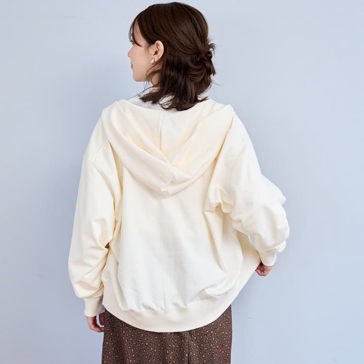 【POLO BCS（ポロ・ビーシーエス）別注】 裏毛ジップパーカー | coen【women】 | 詳細画像4 