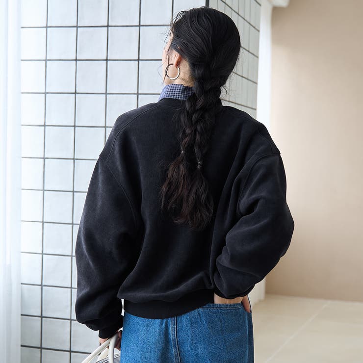 カットコール裏毛スナップカーディガン | coen【women】 | 詳細画像9 