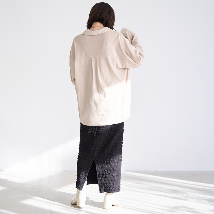 【Feel Soft フィールソフト】パイルレギュラーカラーシャツ（インフルエン… | coen【women】 | 詳細画像13 