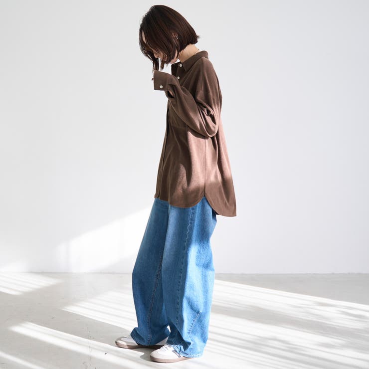 【Feel Soft フィールソフト】パイルレギュラーカラーシャツ（インフルエン… | coen【women】 | 詳細画像19 