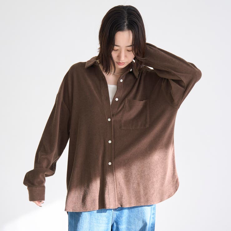 【Feel Soft フィールソフト】パイルレギュラーカラーシャツ（インフルエン… | coen【women】 | 詳細画像21 