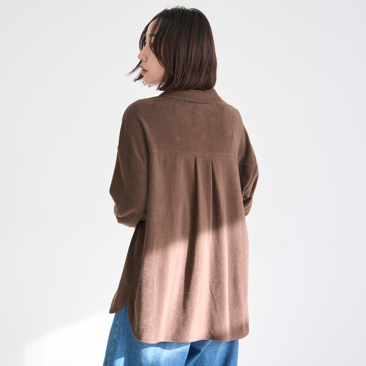 【Feel Soft フィールソフト】パイルレギュラーカラーシャツ（インフルエン… | coen【women】 | 詳細画像23 