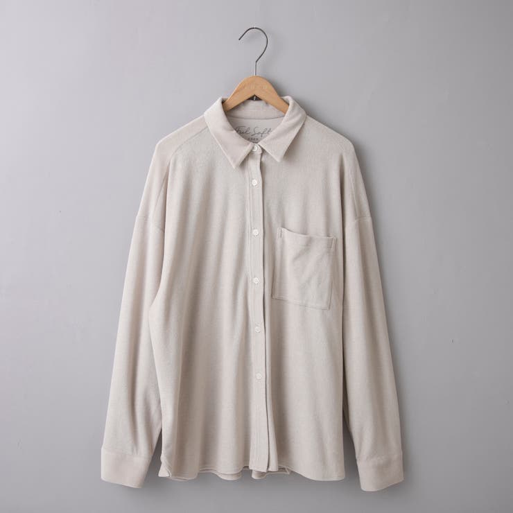 【Feel Soft フィールソフト】パイルレギュラーカラーシャツ（インフルエン… | coen【women】 | 詳細画像32 