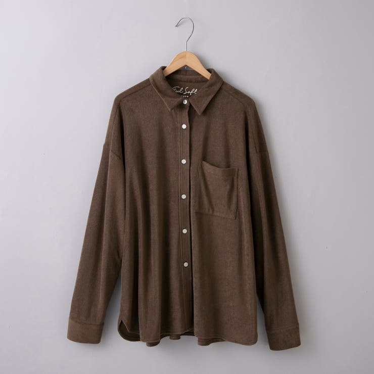 【Feel Soft フィールソフト】パイルレギュラーカラーシャツ（インフルエン… | coen【women】 | 詳細画像34 