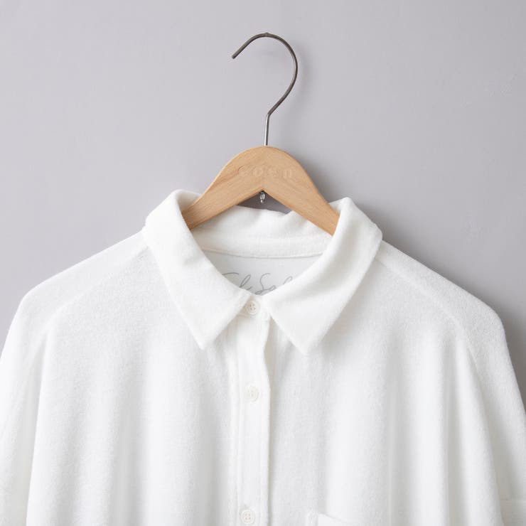 【Feel Soft フィールソフト】パイルレギュラーカラーシャツ（インフルエン… | coen【women】 | 詳細画像40 