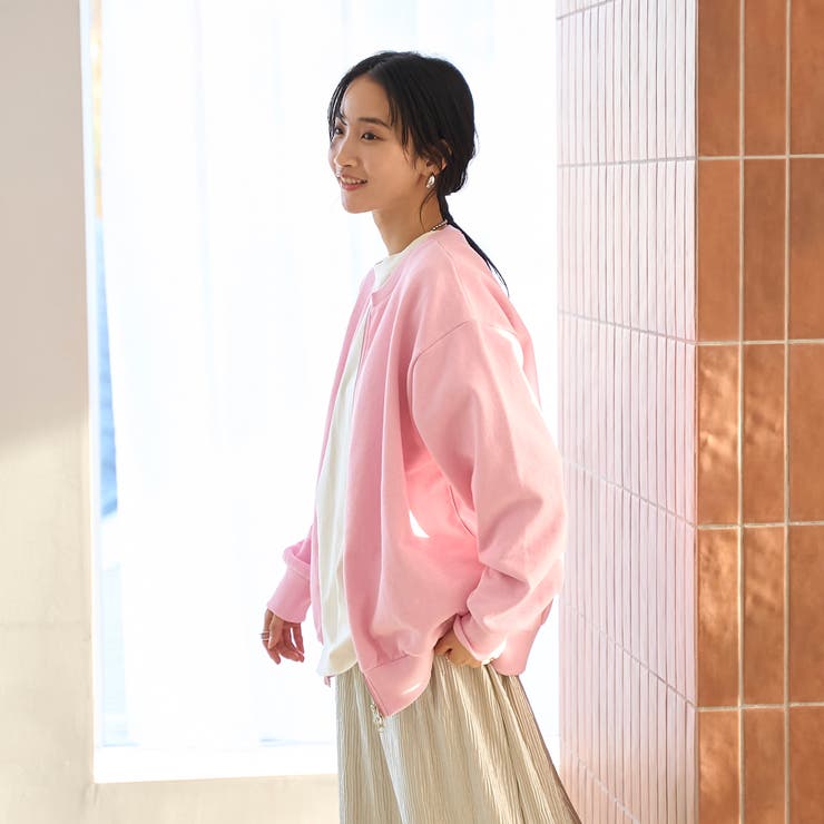 ヘビー裏毛ダブルジップカーディガン | coen【women】 | 詳細画像21 