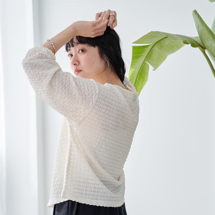 ポコポコリボンカーディガン | coen【women】 | 詳細画像5 