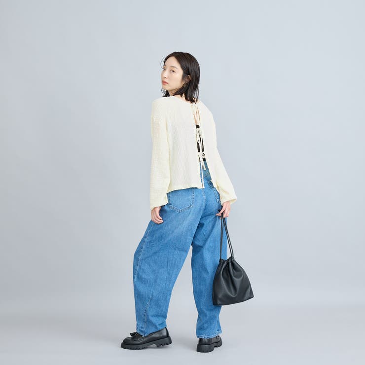 ポコポコリボンカーディガン | coen【women】 | 詳細画像20 