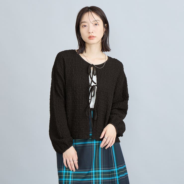 ポコポコリボンカーディガン | coen【women】 | 詳細画像7 