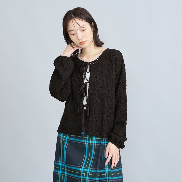 ポコポコリボンカーディガン | coen【women】 | 詳細画像8 