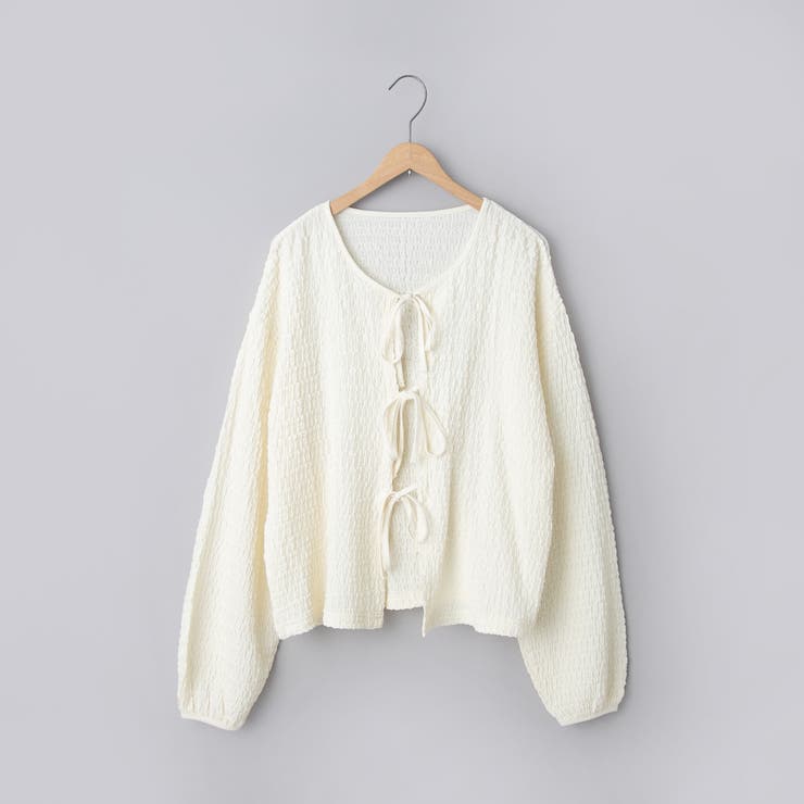 OFF WHITE | ポコポコリボンカーディガン | coen【women】