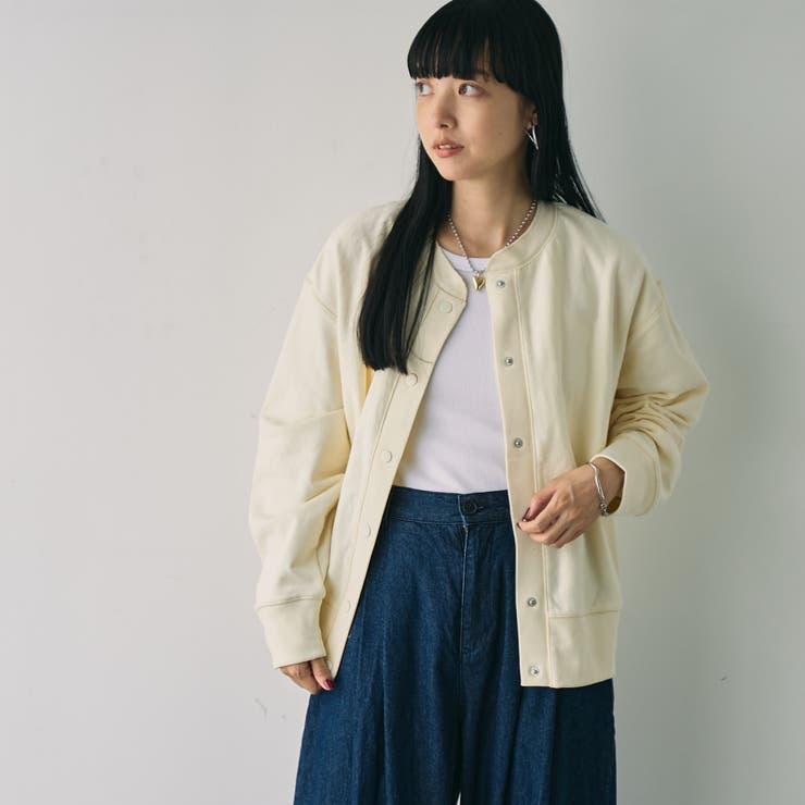 【WELLTECT】裏毛スナップカーディガン | coen【women】 | 詳細画像17 