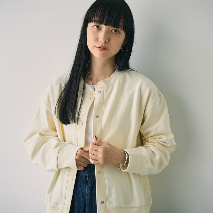 【WELLTECT】裏毛スナップカーディガン | coen【women】 | 詳細画像18 