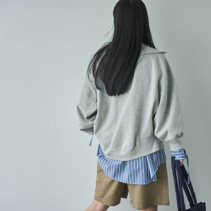 PENNEYS（ぺニーズ）別注裏毛スタンドジップスウェットカーディガン | coen【women】 | 詳細画像14 