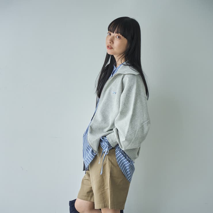 PENNEYS（ぺニーズ）別注裏毛スタンドジップスウェットカーディガン | coen【women】 | 詳細画像17 