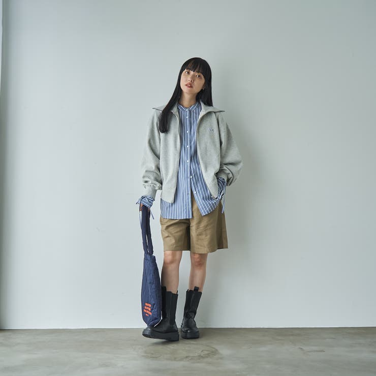 PENNEYS（ぺニーズ）別注裏毛スタンドジップスウェットカーディガン | coen【women】 | 詳細画像18 