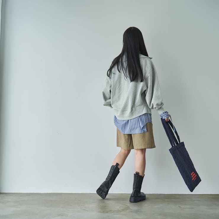 PENNEYS（ぺニーズ）別注裏毛スタンドジップスウェットカーディガン | coen【women】 | 詳細画像19 