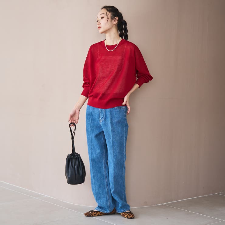 【UVカット】オータムシアークルーネックニット | coen【women】 | 詳細画像19 