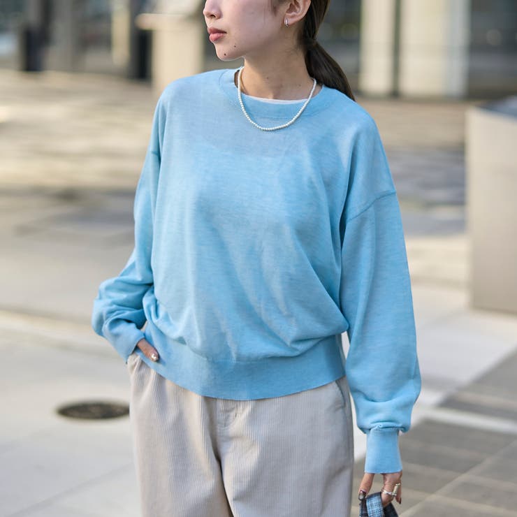 【UVカット】オータムシアークルーネックニット | coen【women】 | 詳細画像22 