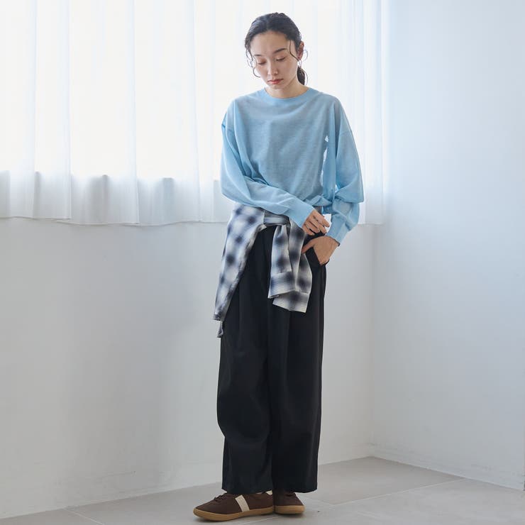 【UVカット】オータムシアークルーネックニット | coen【women】 | 詳細画像30 