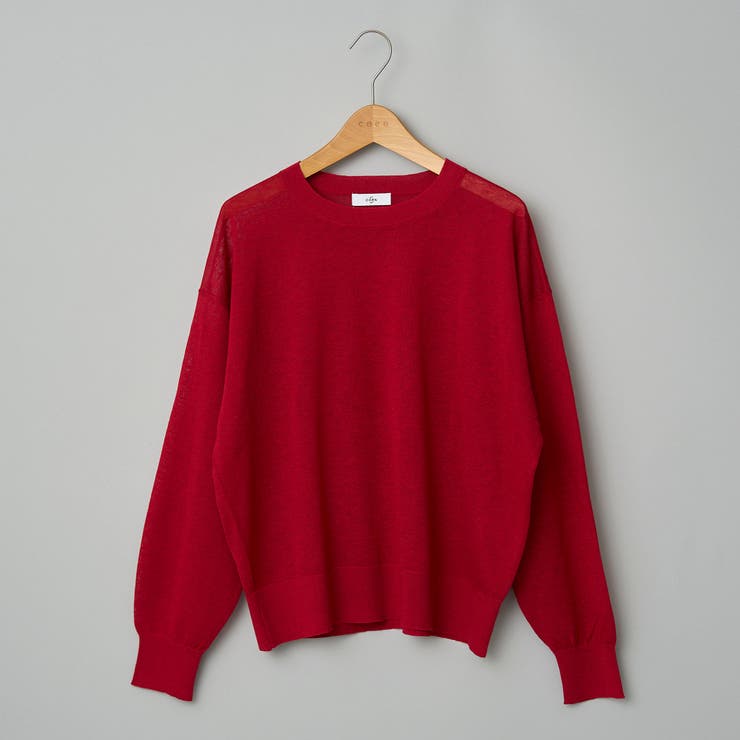 【UVカット】オータムシアークルーネックニット | coen【women】 | 詳細画像34 