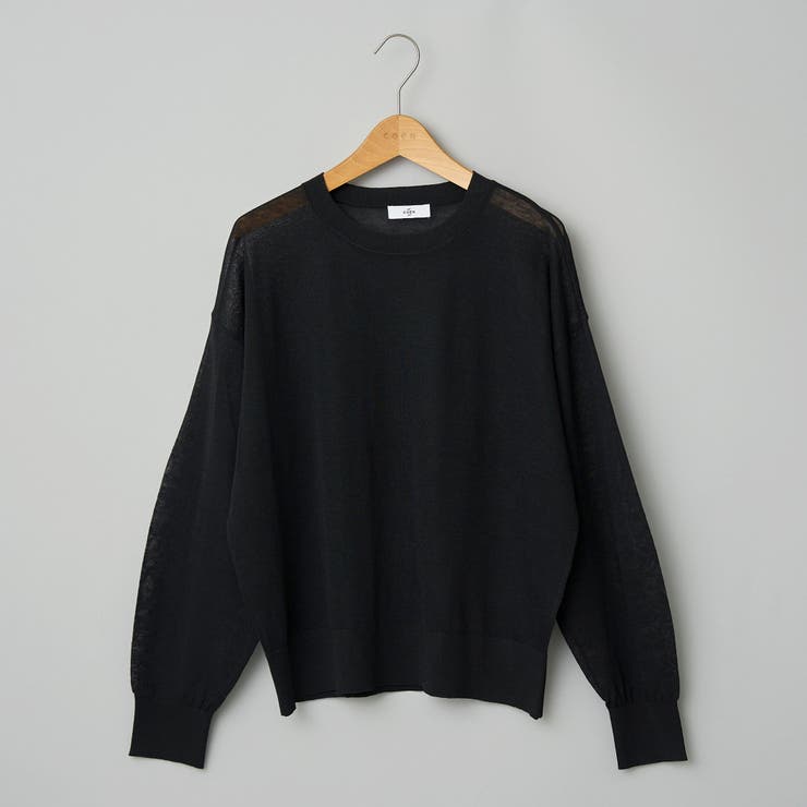 【UVカット】オータムシアークルーネックニット | coen【women】 | 詳細画像39 