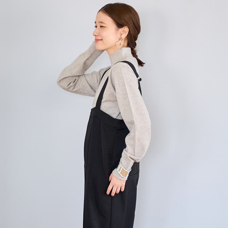 モチモチ天竺 ウォッシャブルハイネックニット【インフルエンサー紹介アイテム】 | coen【women】 | 詳細画像15 