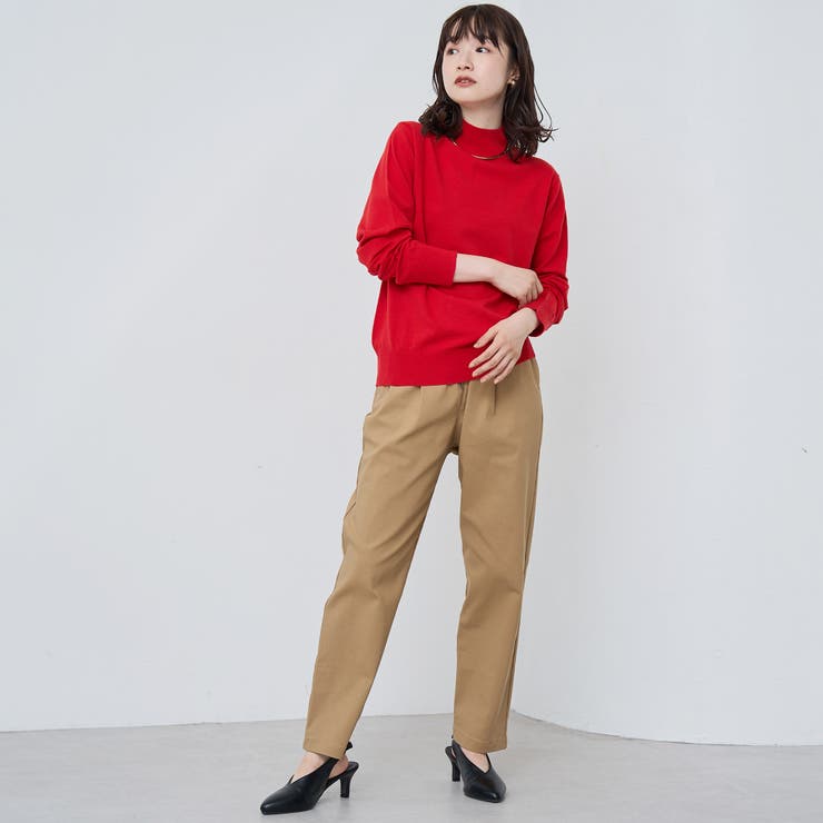 モチモチ天竺 ウォッシャブルハイネックニット【インフルエンサー紹介アイテム】 | coen【women】 | 詳細画像25 