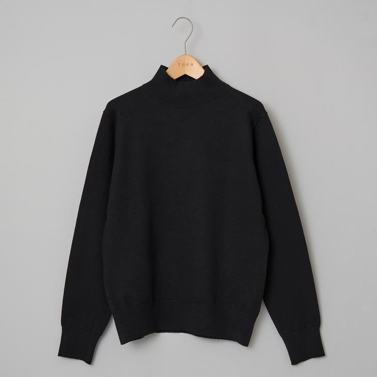 モチモチ天竺 ウォッシャブルハイネックニット【インフルエンサー紹介アイテム】 | coen【women】 | 詳細画像34 