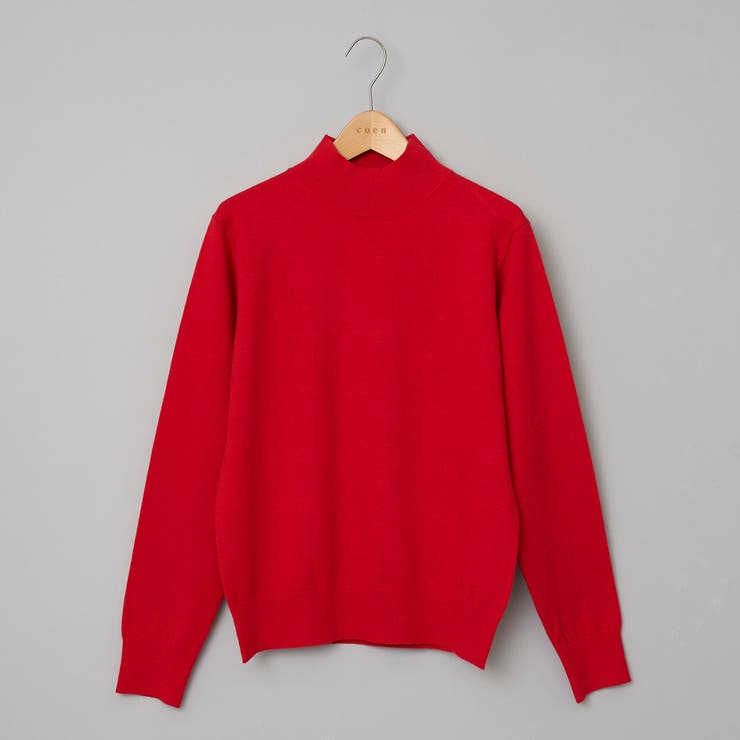 モチモチ天竺 ウォッシャブルハイネックニット【インフルエンサー紹介アイテム】 | coen【women】 | 詳細画像36 