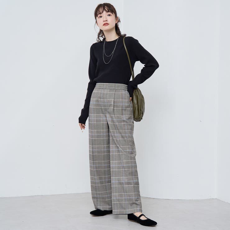 モチモチ ウォッシャブルリブクルーネックニット【Youtube紹介アイテム】 | coen【women】 | 詳細画像15 