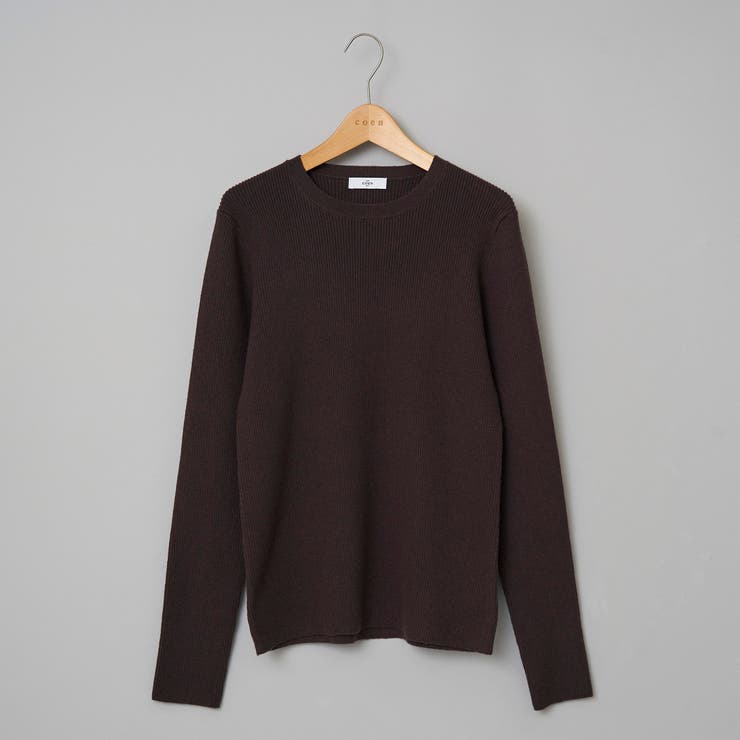 モチモチ ウォッシャブルリブクルーネックニット【Youtube紹介アイテム】 | coen【women】 | 詳細画像31 