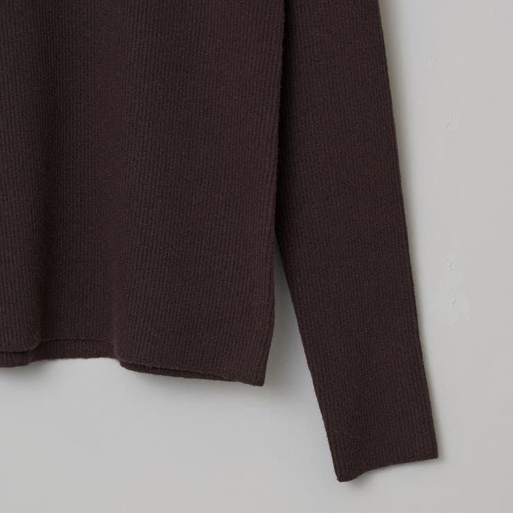 モチモチ ウォッシャブルリブクルーネックニット【Youtube紹介アイテム】 | coen【women】 | 詳細画像34 