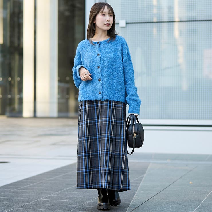 ブークレ 2way ミックスニットカーディガン	【Youtube紹介アイテム】 | coen【women】 | 詳細画像30 