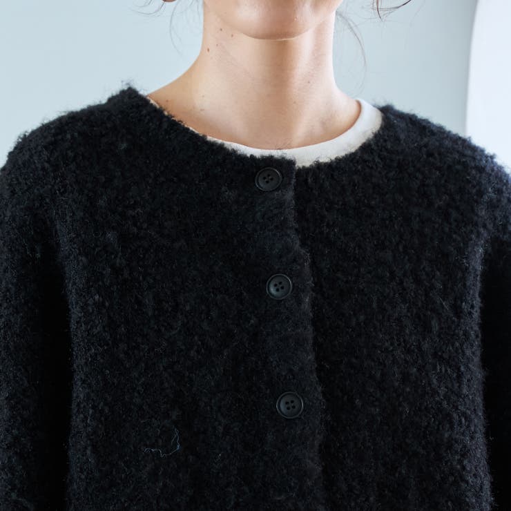 ブークレ 2way ミックスニットカーディガン	【Youtube紹介アイテム】 | coen【women】 | 詳細画像40 