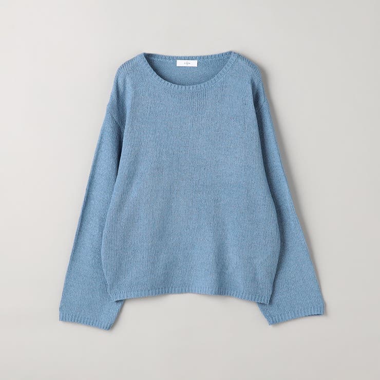 テープヤーンボートネックニットプルオーバー | coen【women】 | 詳細画像15 