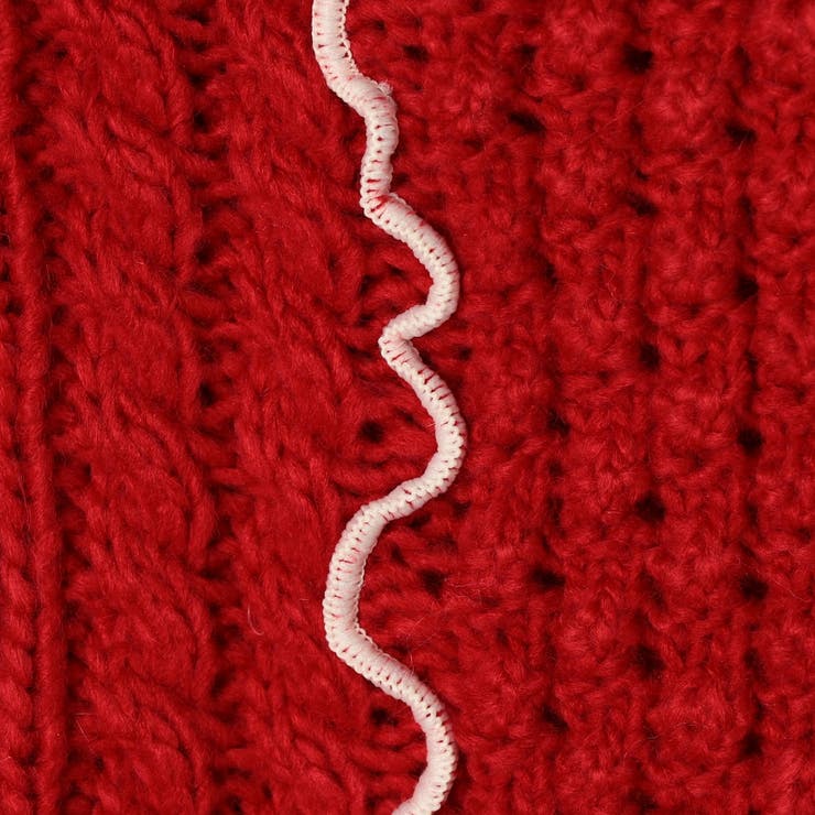 配色メローケーブル編みニットプルオーバー | coen【women】 | 詳細画像33 