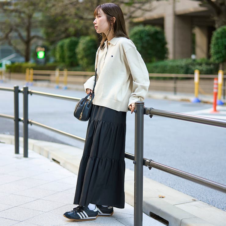  襟付きポロニット | coen【women】 | 詳細画像10 