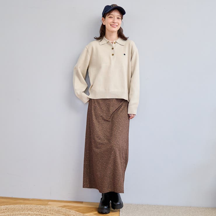  襟付きポロニット | coen【women】 | 詳細画像13 