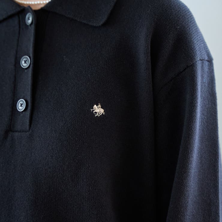  襟付きポロニット | coen【women】 | 詳細画像37 