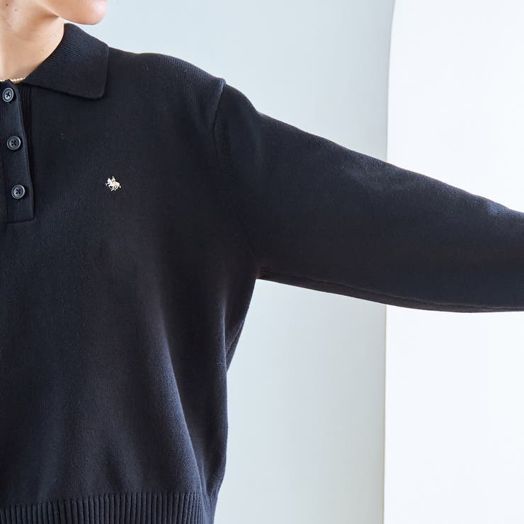  襟付きポロニット | coen【women】 | 詳細画像39 