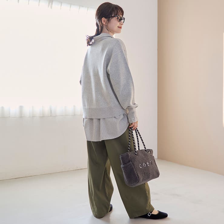 スウェットライクアソートロゴニット【Youtube紹介アイテム】 | coen【women】 | 詳細画像11 