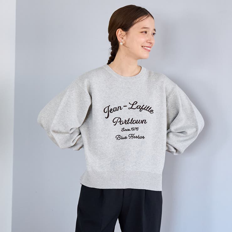 スウェットライクアソートロゴニット【Youtube紹介アイテム】 | coen【women】 | 詳細画像12 