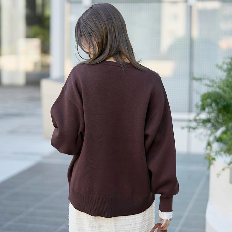 スウェットライクアソートロゴニット【Youtube紹介アイテム】 | coen【women】 | 詳細画像22 