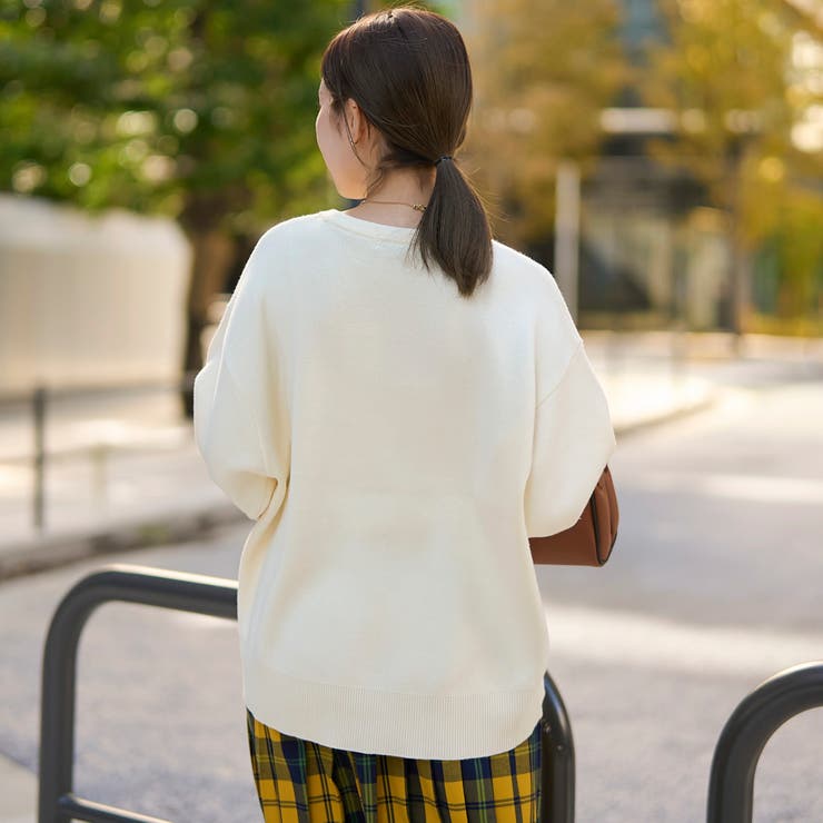 スウェットライクアソートロゴニット【Youtube紹介アイテム】 | coen【women】 | 詳細画像3 